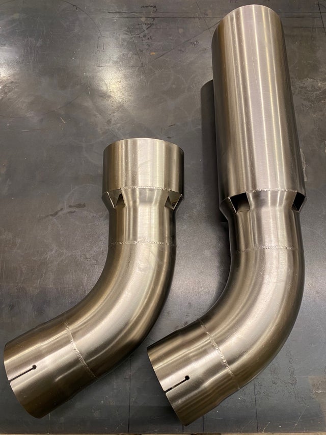Duramax exhaust tip relocation kit Brows Exhaust/ Brows Manufacturing